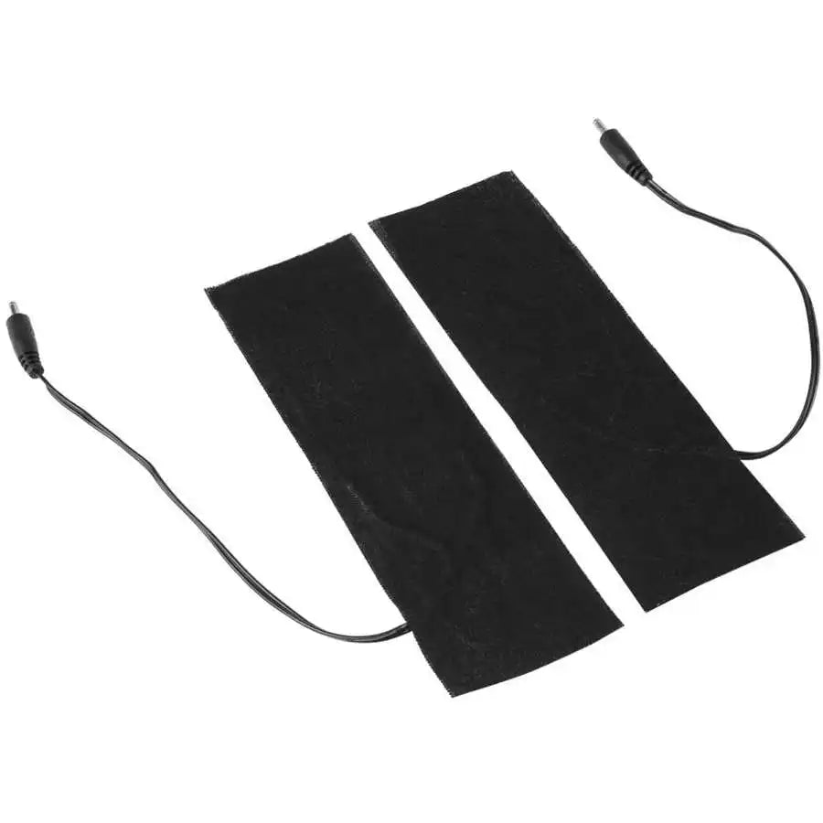 1 Pair 5V USB Electric Heating Pad Carbon Fiber Heated Sheet Winter Warmer  Film Heater for Shoe Insoles Warm Feet Pad