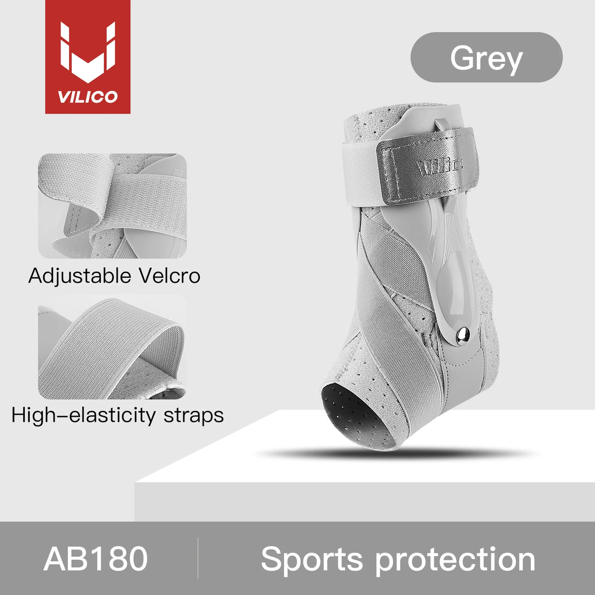 Ankle Brace Sports Support Prevent Sprain Unisex Adjustable Comfortable Design for Recovery and Injury Protection