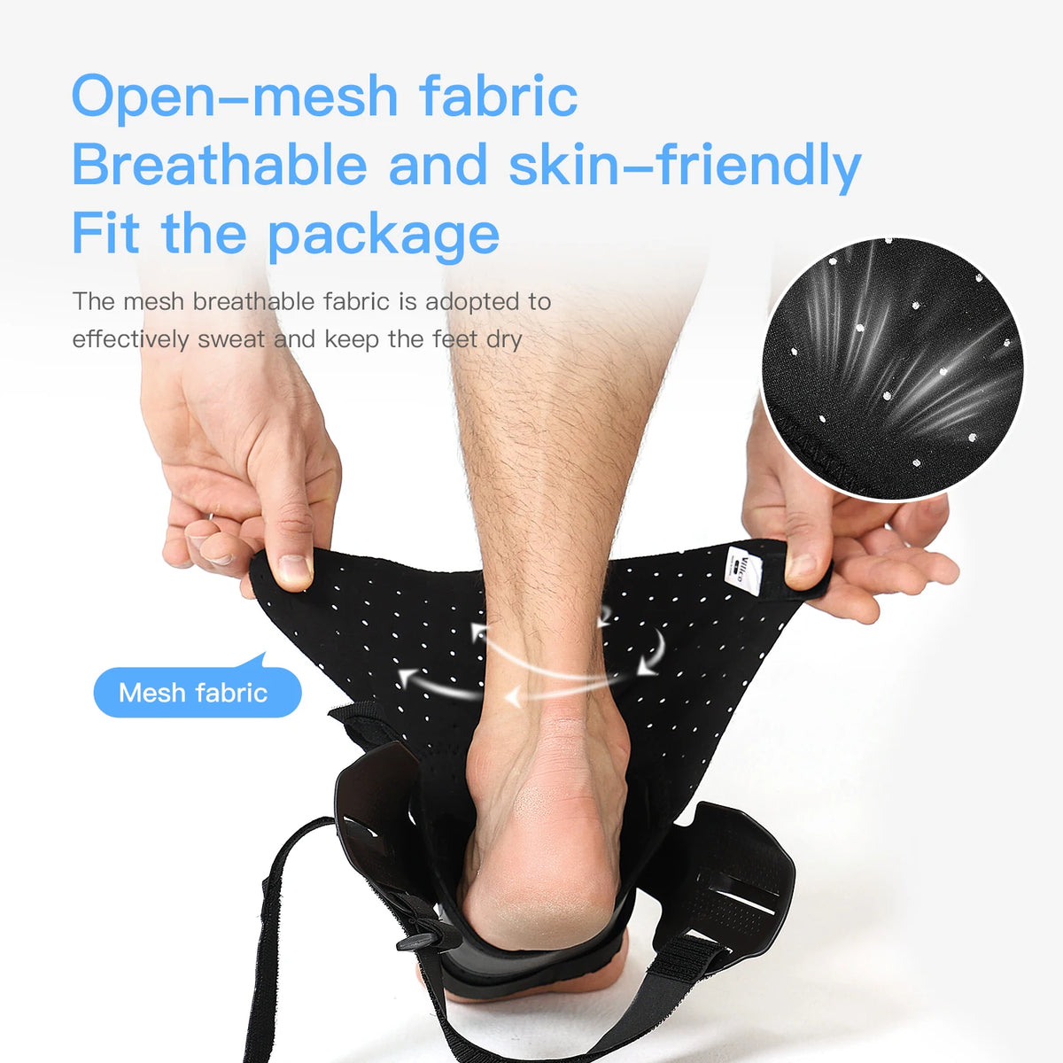 Ankle Brace Sports Support Prevent Sprain Unisex Adjustable Comfortable Design for Recovery and Injury Protection