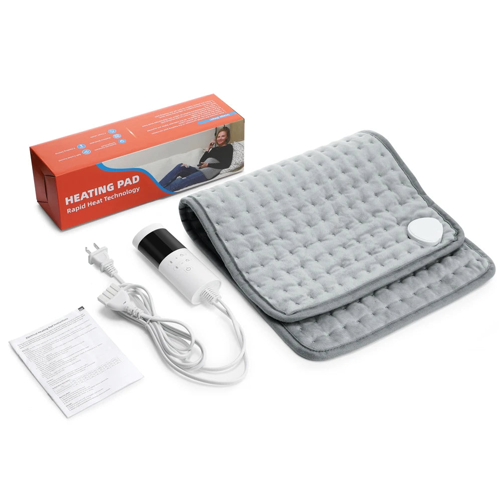 Electric Heating Pad Warm Winter Physiotherapy Blanket Shoulder Neck Back Spine Leg Pain Relief Hot Compress Pad Cushion