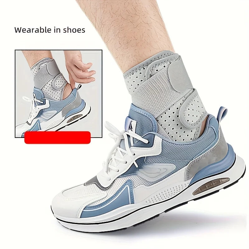 1PCS Ankle Brace for Sprained Ankle, Ankle Support Brace with Side Stabilizers for Men & Women, Ankle Splint Stabilizer