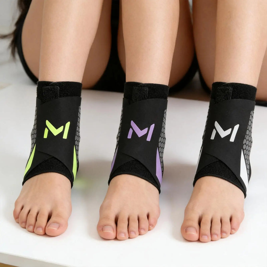 Ankle Brace Breathable Sports Support Sleeve Foot Brace Ankle Support Strap for Exercise Fitness Walking Running Hiking Cycling