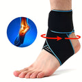 1pcs Ankle Support Brace for Men & Women, Comfortable Ankle Stabilizer, Adjustable Compression Wrap for Activities