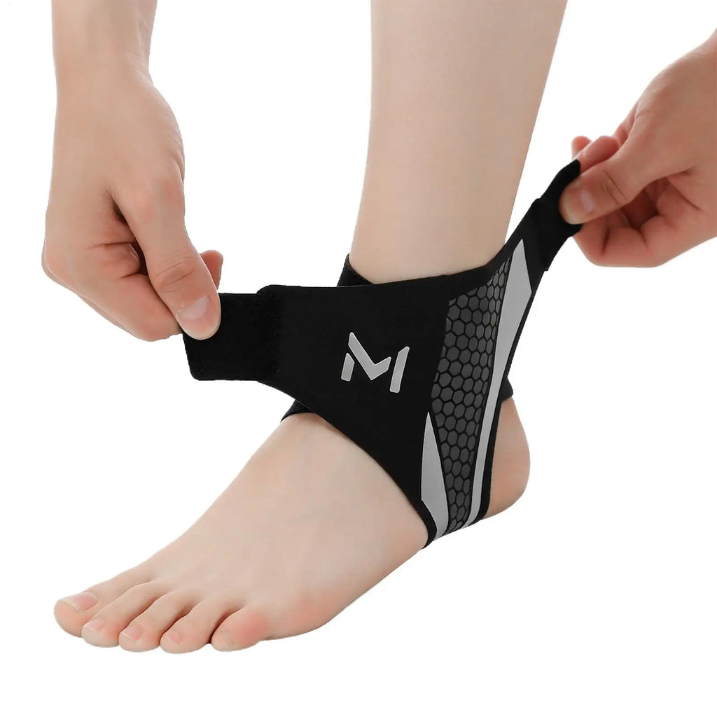 Ankle Brace Breathable Sports Support Sleeve Foot Brace Ankle Support Strap for Exercise Fitness Walking Running Hiking Cycling