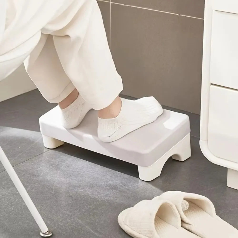 Stable Ergonomic Foot Rest for Under Desk PP Oblique Foot Stool Anti-Slip Posture Support Foot Rest Office Use