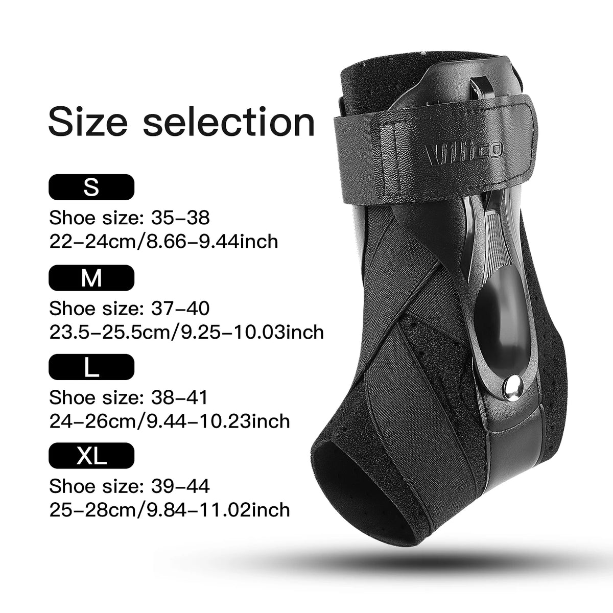 Ankle Brace Sports Support Prevent Sprain Unisex Adjustable Comfortable Design for Recovery and Injury Protection