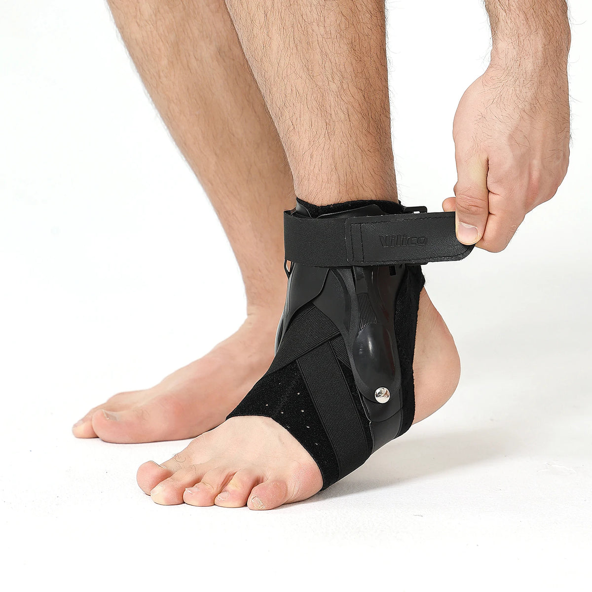 Ankle Brace Sports Support Prevent Sprain Unisex Adjustable Comfortable Design for Recovery and Injury Protection
