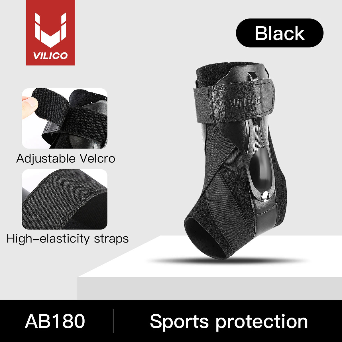 Ankle Brace Sports Support Prevent Sprain Unisex Adjustable Comfortable Design for Recovery and Injury Protection