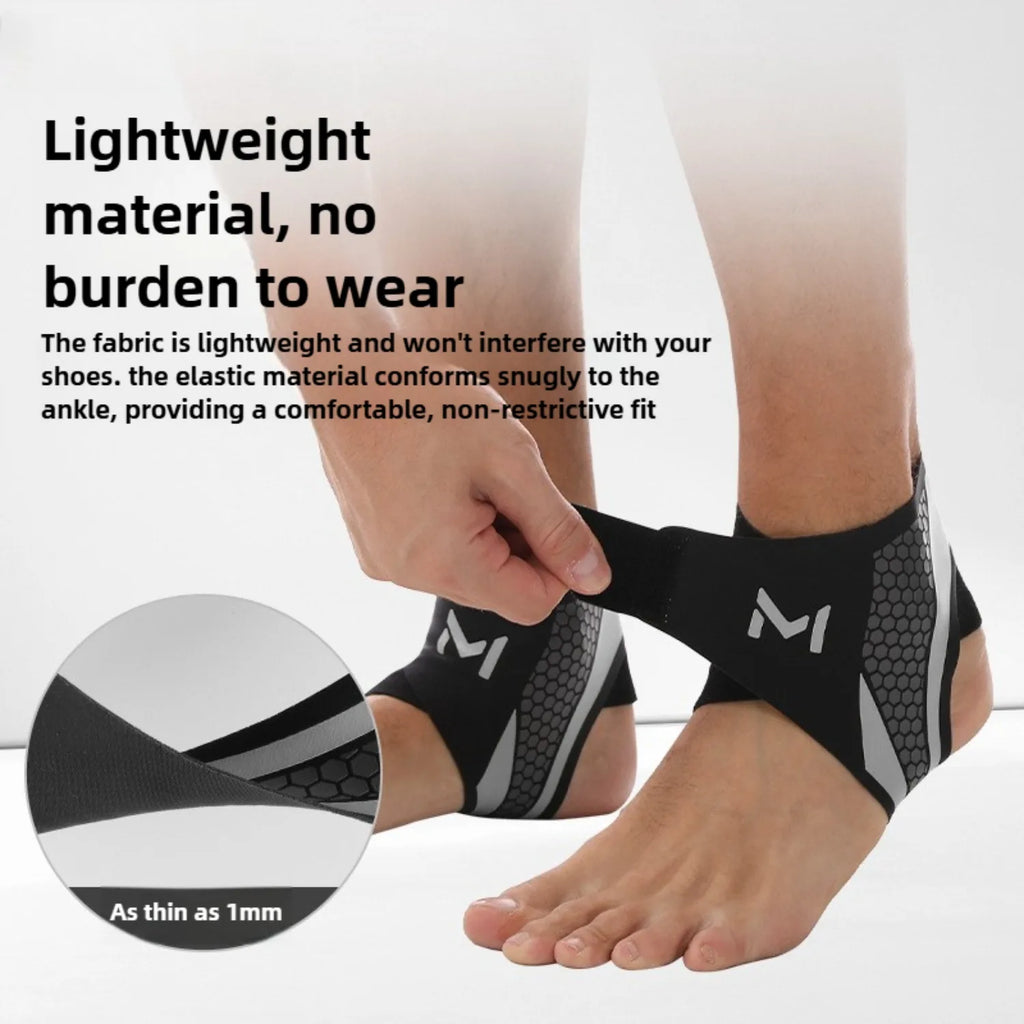 Ankle Support  Adjustable Ankle Brace Breathable Nylon Material Super Elastic and Comfortable Relieve Pain