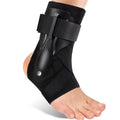 Ankle Support Brace with X-shaped Cross-fixing Compression Sleeve Lace Up Ankle Support for Men and Women, Ankle Wrap Suitable f