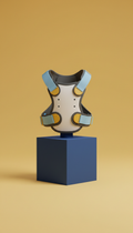 Posture corrector with medical-grade silicone